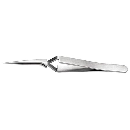Tweezers Reverse Action 4 1/2in Ex. Fine by USA Techni Tool Inspection & Retrieving Tweezers