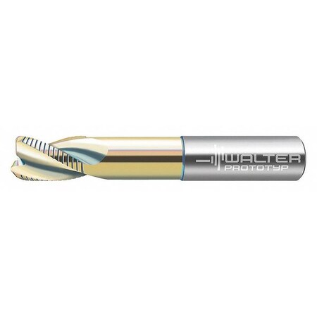 Carbide End Mill 25mm 3 FL CR SGL End CC by USA Walter High Performance Carbide End Mills