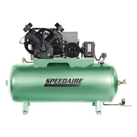 Elec. Air Compressor 2 Stage 10HP 34CFM Type 35WC55 by USA Speedaire Stationary Electric Air Compressors