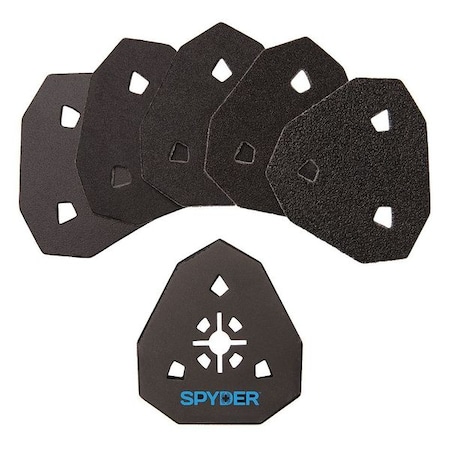 Nonagonal Sanding Pad 10 Sheets by USA Spyder Oscillating Tool Accessories