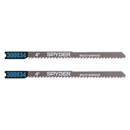 Double Sided Jigsaw Blade U Shank PK2 by USA Spyder Power Jig Saw Blades