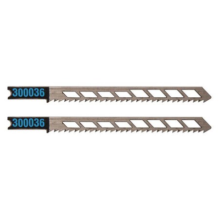 Jigsaw Blade 4 in.L U Shank PK2 by USA Spyder Power Jig Saw Blades