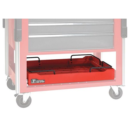 Pull Out Tray Steel Red by USA Proto Tool Storage Accessories
