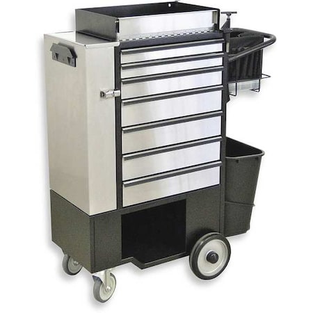 Cmbtn Tool Chst/Cbnt 14 1/4 in.Wx45 in.D by USA Flexcart Tool Chest & Side Cabinets
