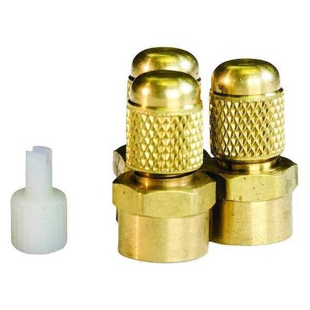 1/4" Access Valve with M Flare PK3 by JB in US