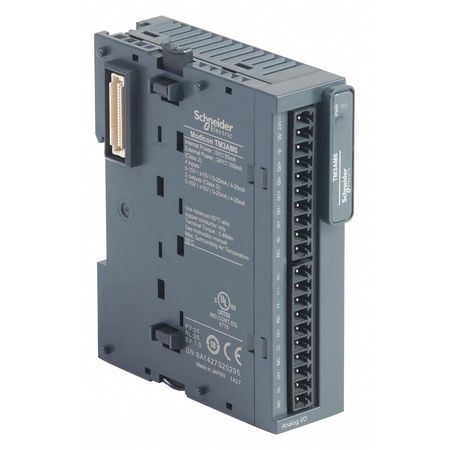 Ext Module TM3 4 inputs 2 outputs by USA Schneider Industrial Automation Programmable Controller Accessories