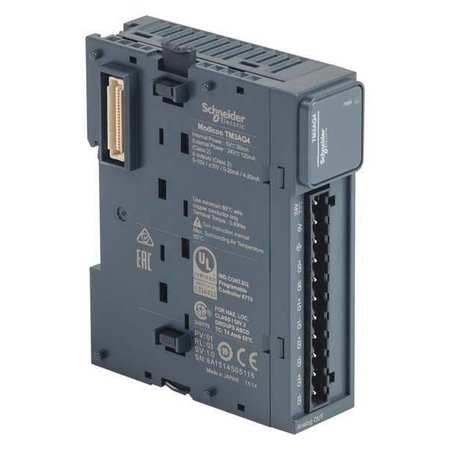 Ext Module TM3 0 inputs 4 outputs by USA Schneider Industrial Automation Programmable Controller Accessories                                                            