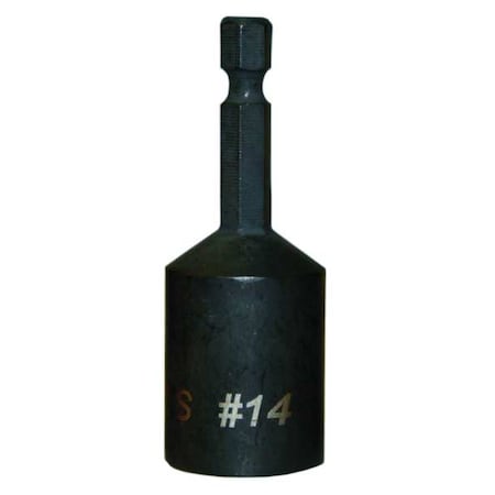 Nutsetter 5/8" Hex 2 3/8" L Steel by USA Sammys Nut Drivers