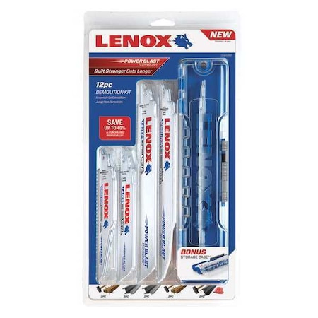 Blades Recip Demolition Kit by USA Lenox Power Band Saw Blades