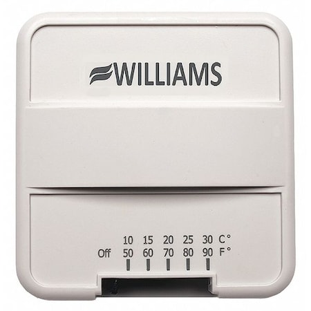 Wall Mount Thermostat 1V Surface by Williams in US