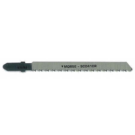 Jigsaw Blade High Carbon Steel 4in. PK5 by USA Morse Power Jig Saw Blades