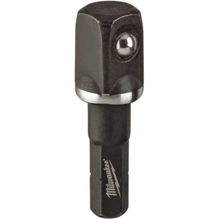 Socket Adapter 1/4 Hex to 3/8 Sq. 1 1/2 by USA Milwaukee Nut Setters & Bit Holders