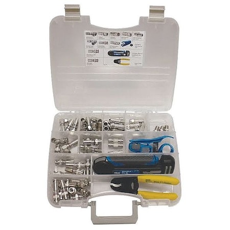 Communications Tool Kit No. of Pcs. 60 by USA Ideal General Hand Tool Kits