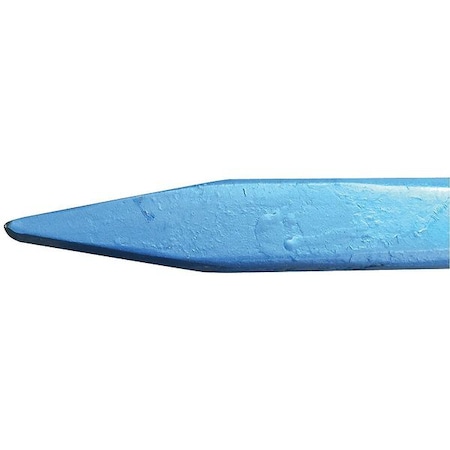 Wedge Point Pry Bar 48 in. L HCS Blue by USA LFI Nail Pullers Wrecking & Pry Bars