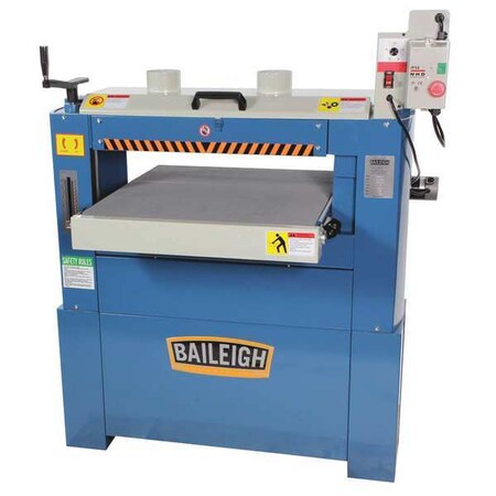 Drum Sander 3 HP 220V 60 Hz 45 in. W by USA Baileigh Specialty Sanders