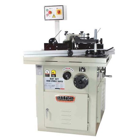 Heavy Duty Spindle Shaper 220V 32 in. W by USA Baileigh Rotary Tools & Accessories