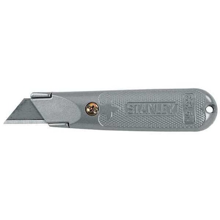 Utility Knife 5 1/2 in. Silver Aluminum by USA Stanley Utility Knives