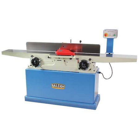 Long Bed Parallelogram Jointer 3 HP by USA Baileigh Power Finishing Jointers & Planers