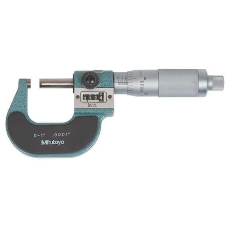 Digit Mic 0 1 Friction NIST Case by USA Mitutoyo Micrometers