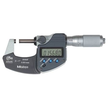 Mic 0 1/0 25.4mm Friction NIST Case Type 293 335 30CERT by USA Mitutoyo Micrometers