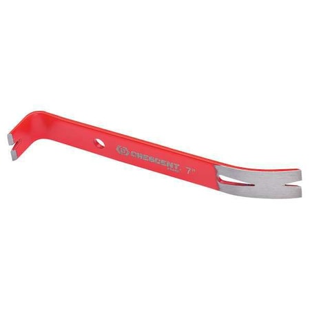 Flat Pry Bar 7 In. L 3 1/4 In. W by USA Crescent Nail Pullers Wrecking & Pry Bars