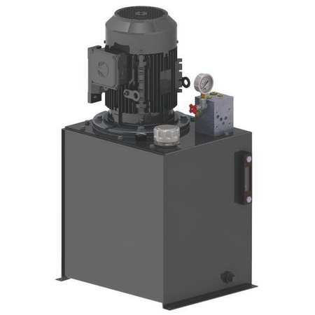 Power Unit 1Stage 208 230/460VAC 600 psi by USA Monarch Hydraulic Power Units