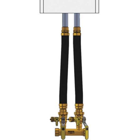 Boiler Inst Kit 1in 1inFIP Dbl Ball Drin by Webstone in US