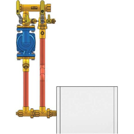 Boiler Inst Kit 1in 1in MIP IPS Model 4CC4-105 by Webstone in US