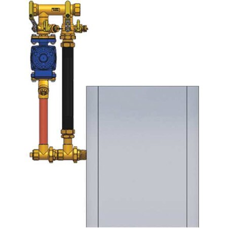 Boiler Inst 1-1/4in 1-1/4inMIP Flng Rght by Webstone in US