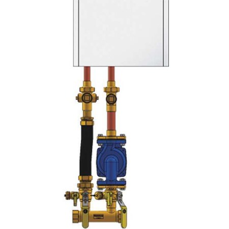 Boiler Inst Kit 1in 3/4inSWT Flange Rght by Webstone in US