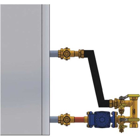 Boiler Inst 1-1/4in 1-1/4inFIP Flng Left by Webstone in US