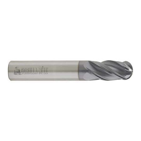 Carbide End Mill 1 1/2in GM18B4 by USA Gorilla Mill High Performance Carbide End Mills