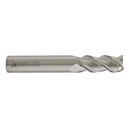 Carbide End Mill 4in GMA34R2060 by USA Gorilla Mill High Performance Carbide End Mills