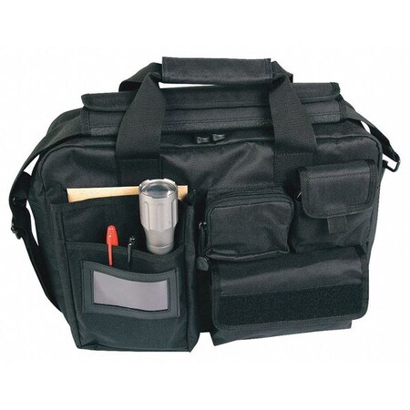 17 3/4" Large Tactical Breifcase Black by USA Uncle Mike's Soft Sided Tool Storage Products
