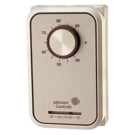 Line Voltage Mechanical Thermostat Single Stage (Heat/Cool) Electric Heat (Line Voltage) 24 to 277VAC 1 Stage by Johnson in US