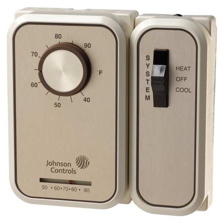 Fan Coil Thermostat Heating/Cooling Heating/Cooling 1 Stage by Johnson in US