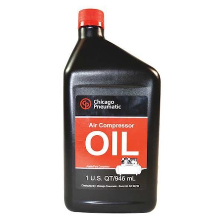 Compressor Oil SAE 30W 1 qt by USA Chicago Pneumatic Air Compressor Oil