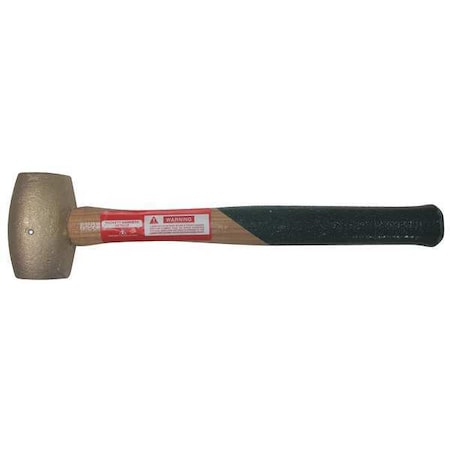 Hammer Brass 4In Wood by USA Hackett Mallets