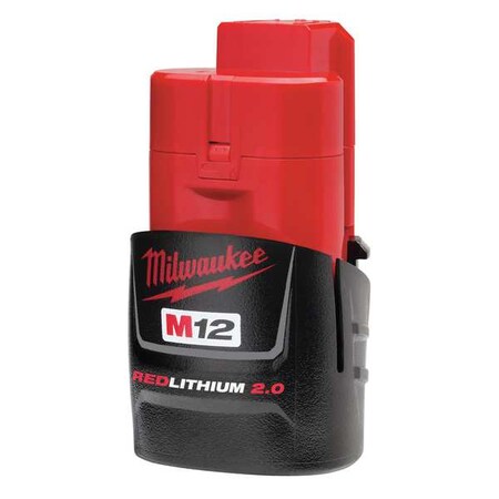 M12 Battery Pack 12V 2.0Ah Li Ion by USA Milwaukee Cordless Power Tool Accessories