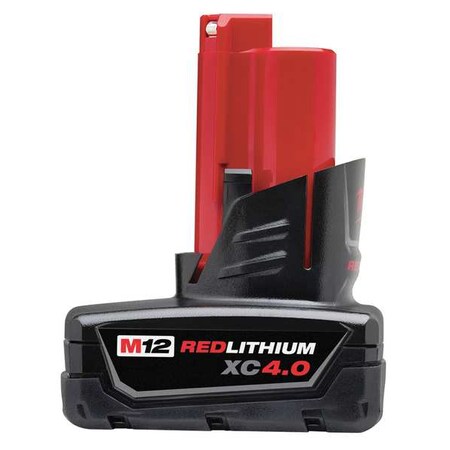 M12 Battery Pack 12V 4.0Ah Li Ion by USA Milwaukee Cordless Power Tool Accessories