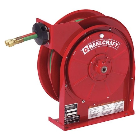 Gas Welding Hose Reel 1/4 x 25ft. by USA Reelcraft Gas Welding Hose Reels