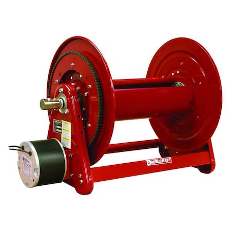 Hose Reel Motor 1/2in dia 325ft. 1000psi by USA Reelcraft Pneumatic Motorized Hose Reels