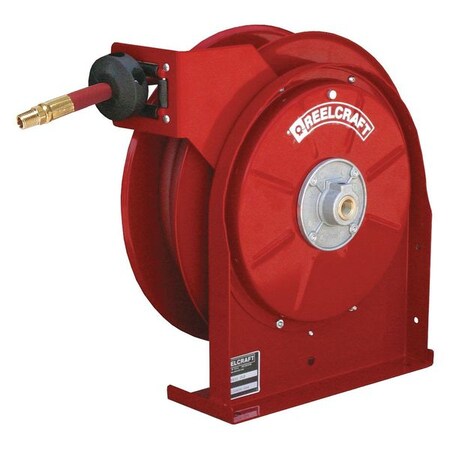 Hose Reel 3/8" ID 35 ft 300 psi by USA Reelcraft Pneumatic Spring Return Hose Reels