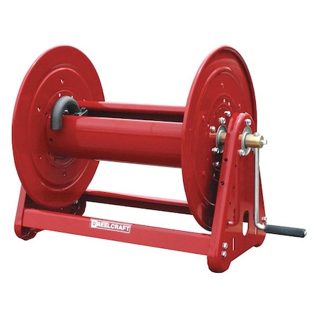 Hose Reel 1/2in. dia. 500 ft. 3000 psi by USA Reelcraft Pneumatic Hand Crank Hose Reels