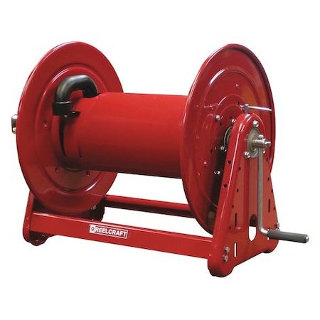 Hose Reel 1in. dia. 100 ft. 3000 psi by USA Reelcraft Pneumatic Hand Crank Hose Reels