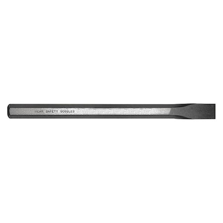 Chisel 1/2in. Tip 12in. L Steel Min. Qty 12 by USA Mayhew Chisels