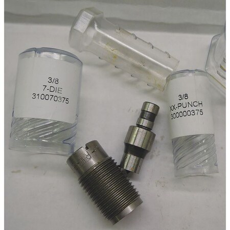 Knockout Punch and Die Kit 3/8In 31Ga. by USA Roper Whitney Knockout & Hole Punches