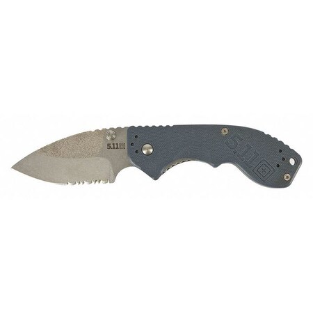 Rescuer Knife Clam Blue Blade 2 1/2 in L by USA 5.11 Tactical Utility Knives
