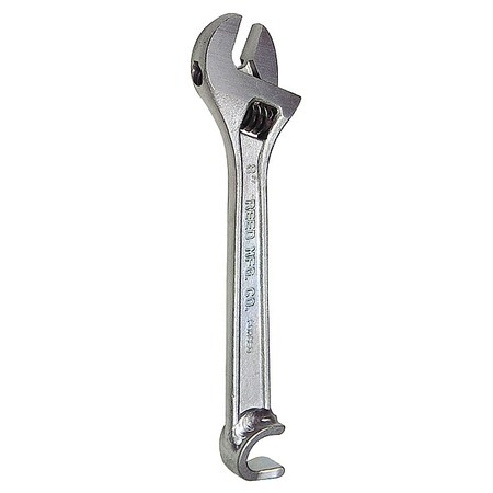 Adj. Wrench 8" 15/16" Cap. Chrome by USA Reed Adjustable Wrenches