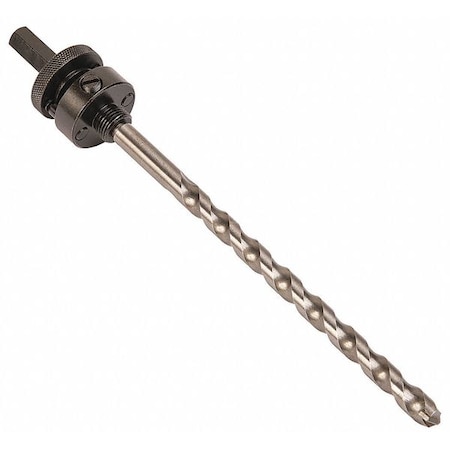 Hole Saw TCT Arbor 7/16in. Shank 10in. L by USA Spyder Hole Saw Accessories